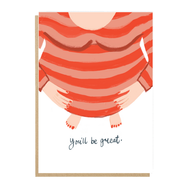 you'll be great mum to be greeting card