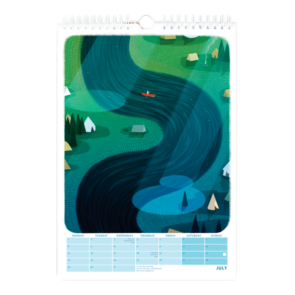 INTROVERTS 2025 Wall Calendar Jade Fisher