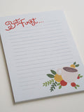 But First...Coffee Notepad A5