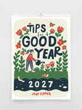 Tips For A Good Year 2027 Wall Calendar