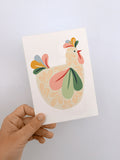 Spring Floral Chicken