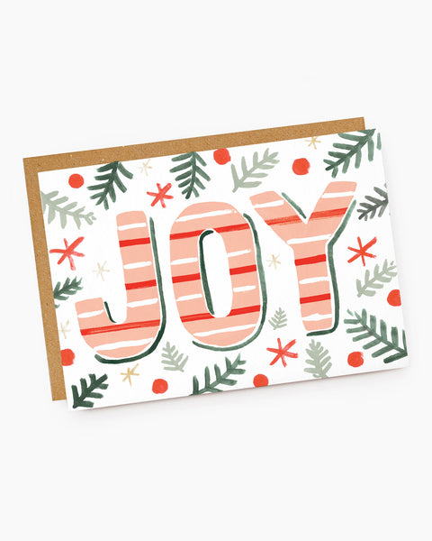 JOY Christmas Card