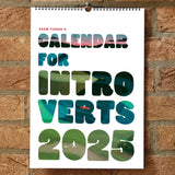 INTROVERTS 2025 Wall Calendar