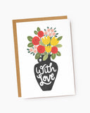 With Love Vase