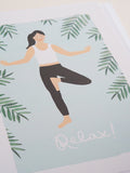 Relax! Art Print