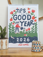 Tips For A Good Year 2026 Wall Calendar