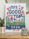 Tips For A Good Year 2026 Wall Calendar