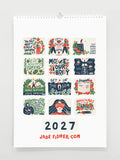 Tips For A Good Year 2027 Wall Calendar
