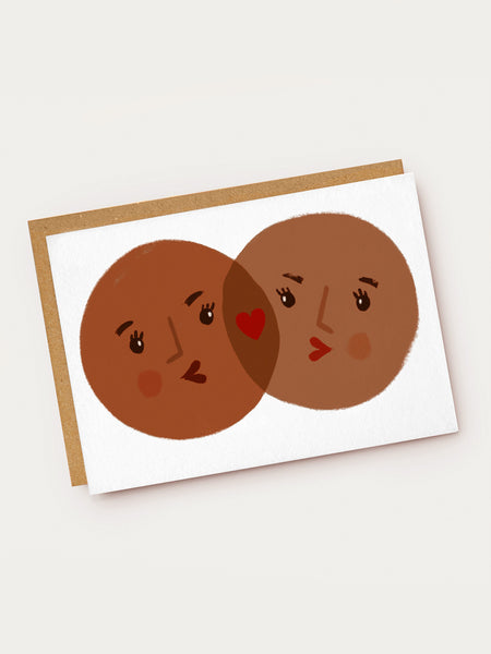 Venn Kiss Brown