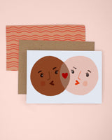 Venn Kiss Pink & Brown