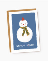 Nadolig Llawen Snowman