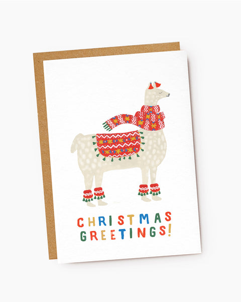 Christmas Alpaca