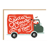 Santa Claus Christmas Truck