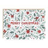 Poinsettia Christmas Pattern